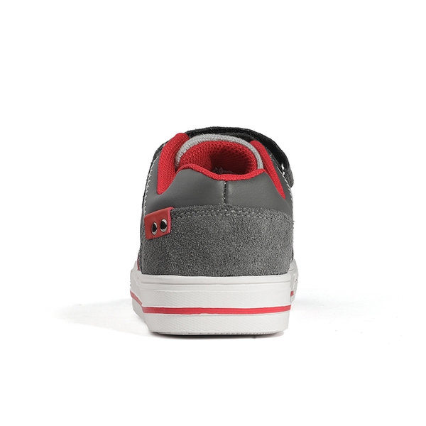 [LilLegends TimberTot] Kids Lightweight Fashion Sneakers - GREY RED - 2